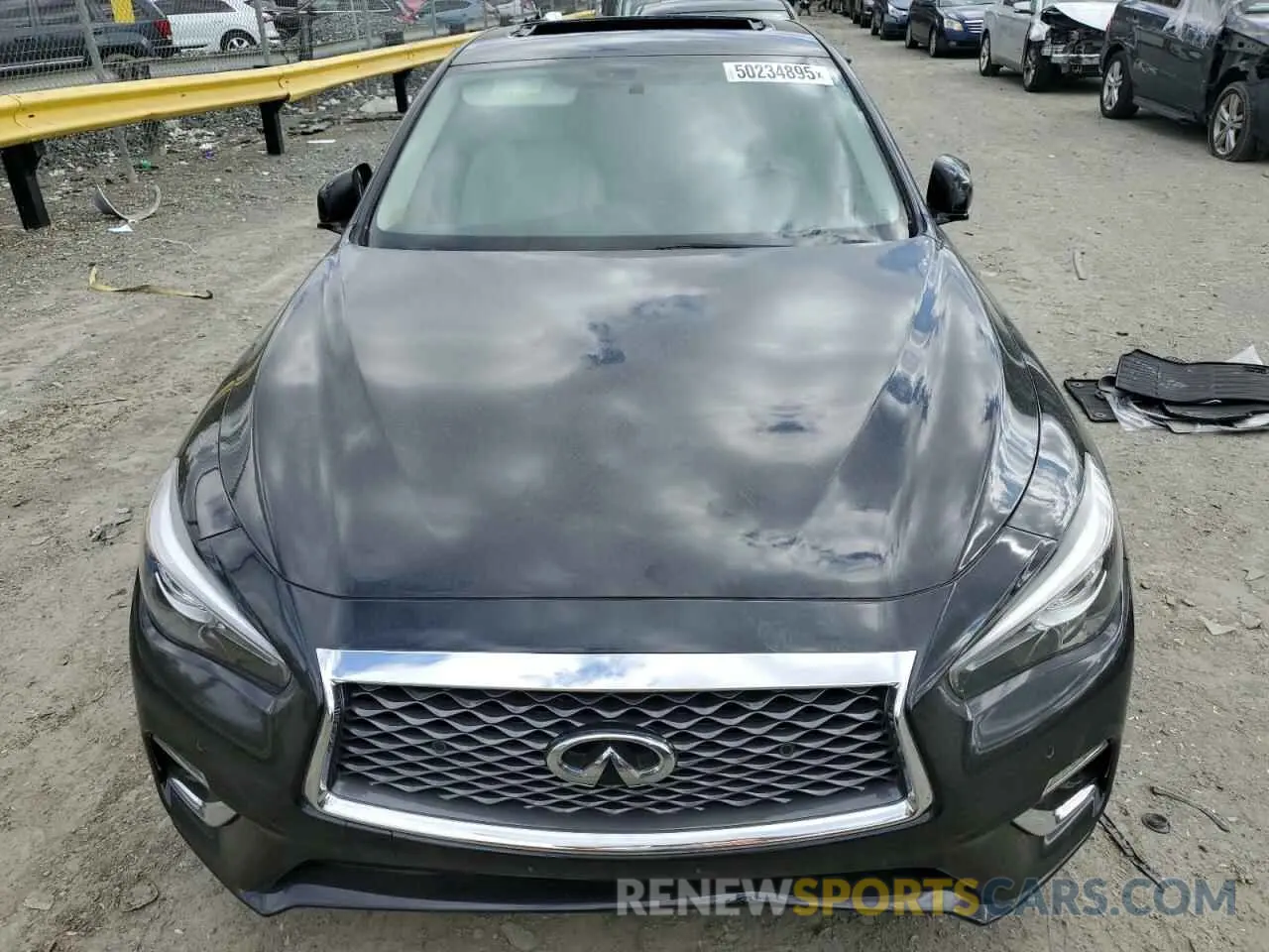 5 Photograph of a damaged car JN1EV7AR3KM556623 INFINITI Q50 2019
