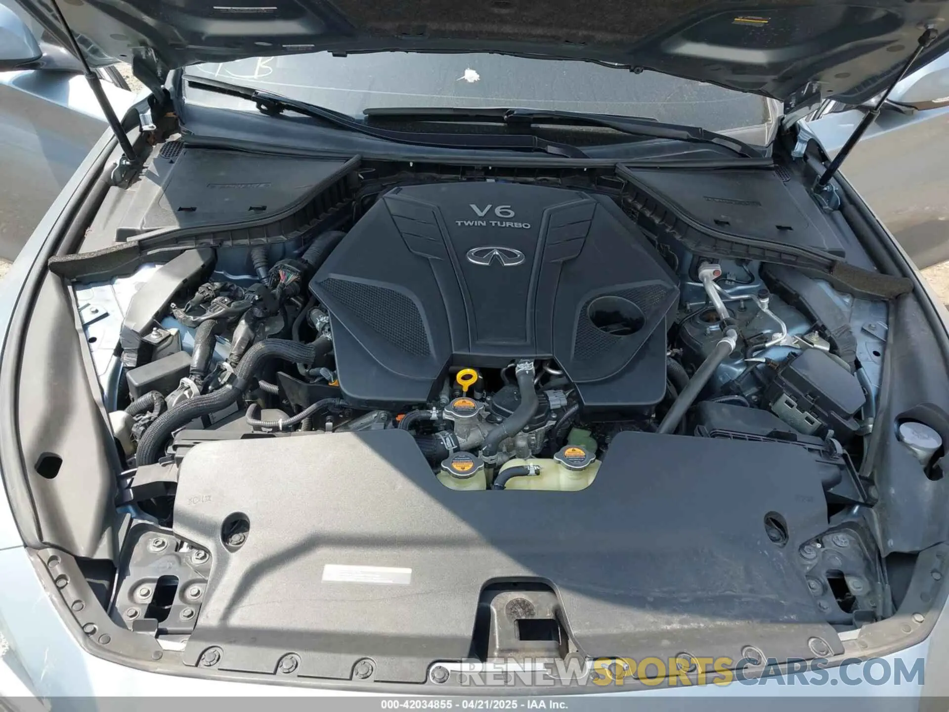 10 Photograph of a damaged car JN1EV7AR3KM591159 INFINITI Q50 2019