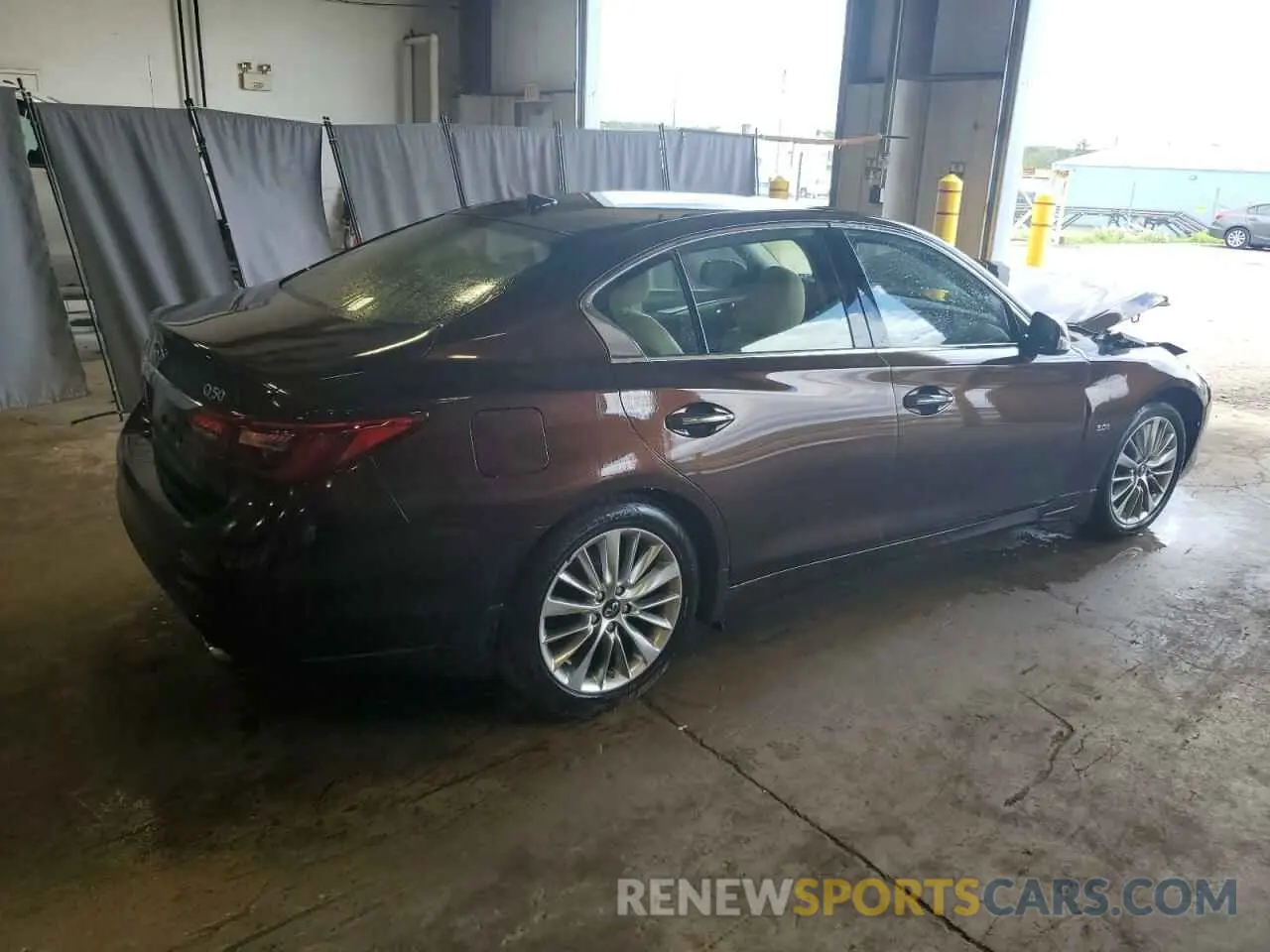 3 Photograph of a damaged car JN1EV7AR3KM593414 INFINITI Q50 2019