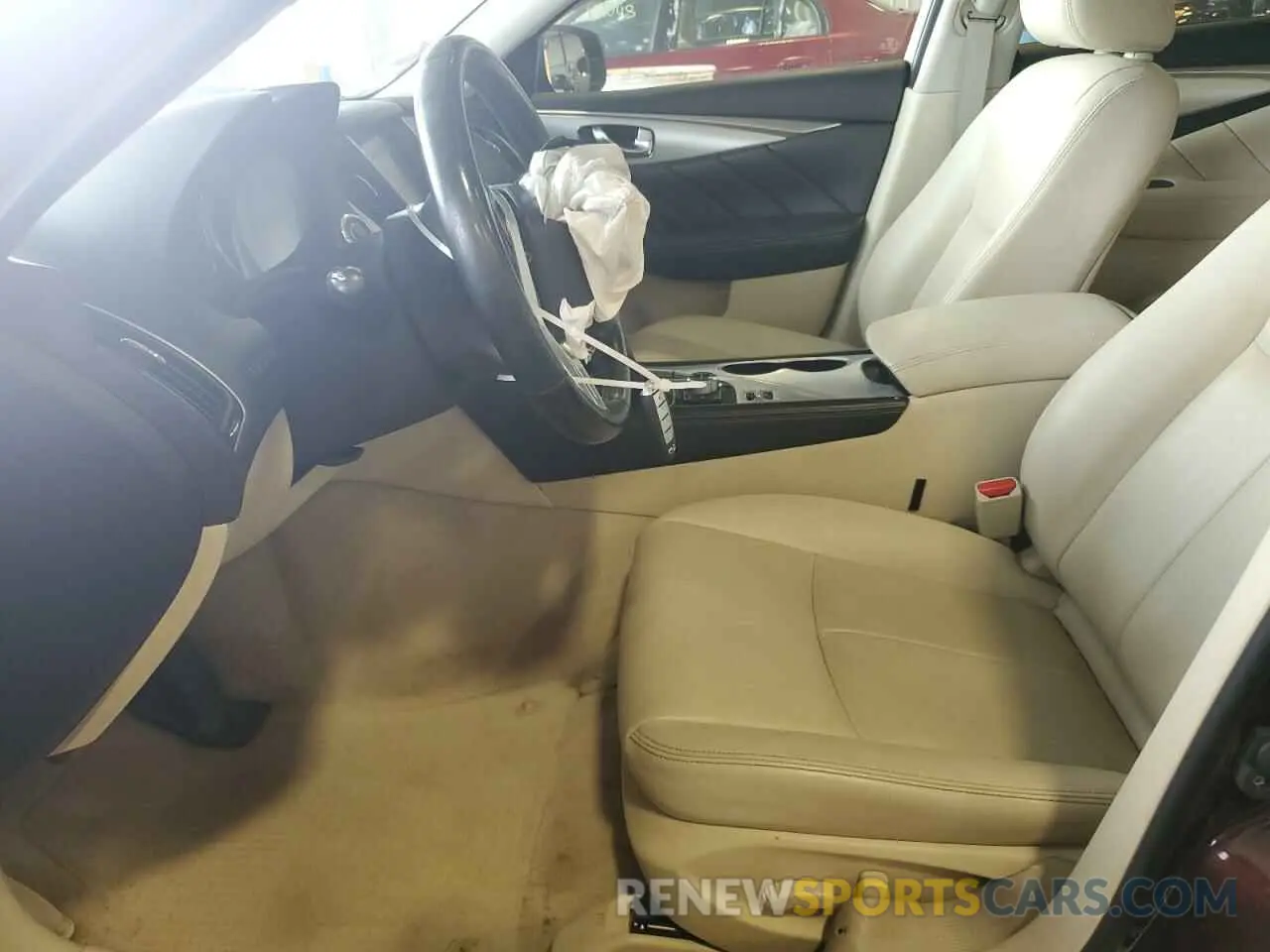 7 Photograph of a damaged car JN1EV7AR3KM593414 INFINITI Q50 2019
