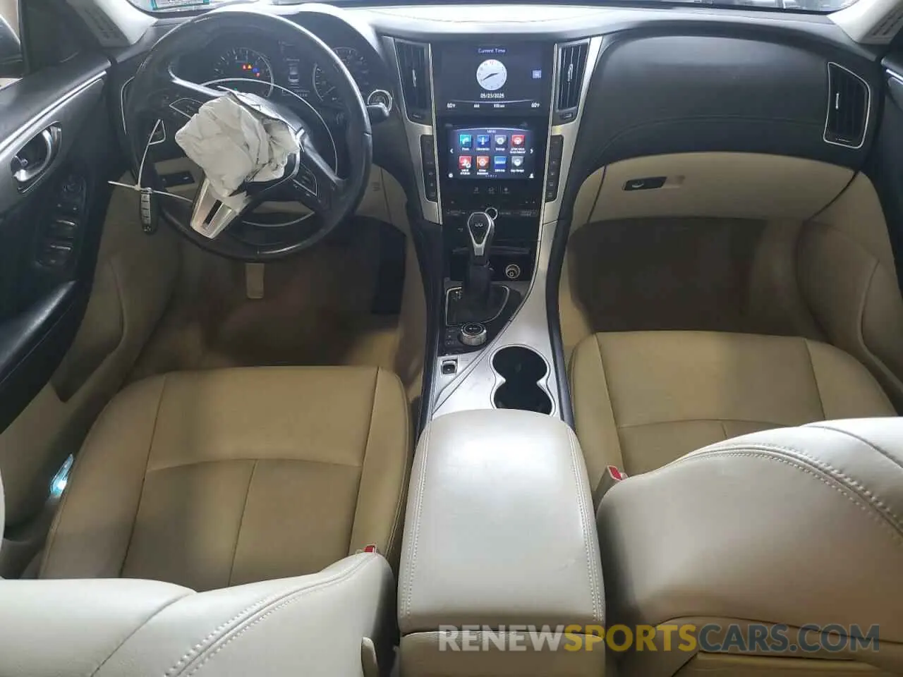 8 Photograph of a damaged car JN1EV7AR3KM593414 INFINITI Q50 2019