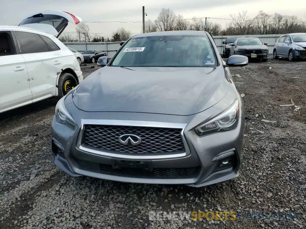 5 Photograph of a damaged car JN1EV7AR3KM594305 INFINITI Q50 2019