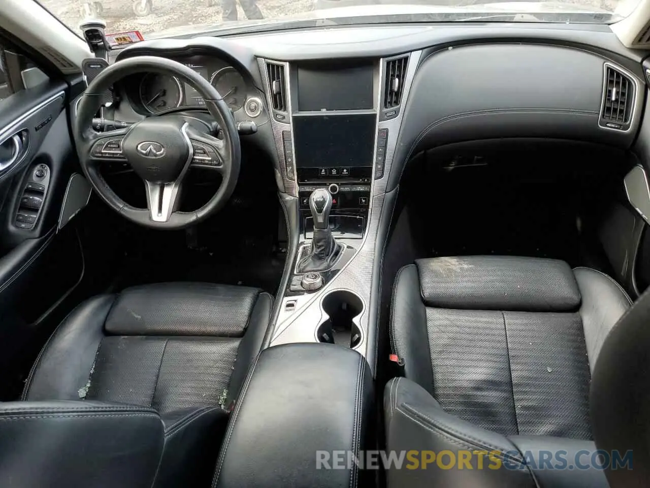 8 Photograph of a damaged car JN1EV7AR3KM594305 INFINITI Q50 2019