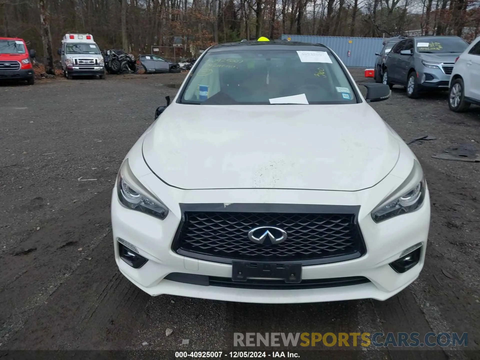12 Photograph of a damaged car JN1EV7AR4KM550216 INFINITI Q50 2019