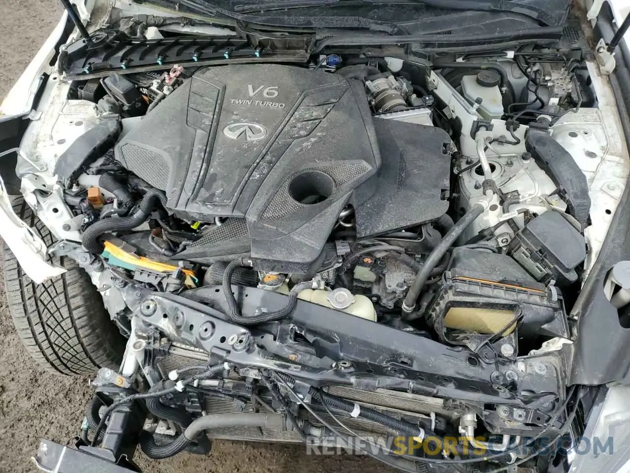 11 Photograph of a damaged car JN1EV7AR4KM553777 INFINITI Q50 2019