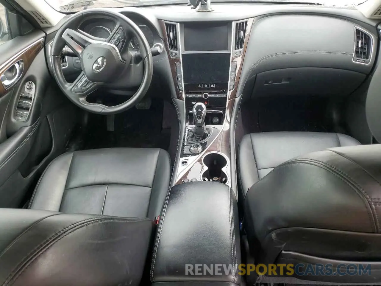 8 Photograph of a damaged car JN1EV7AR4KM553777 INFINITI Q50 2019