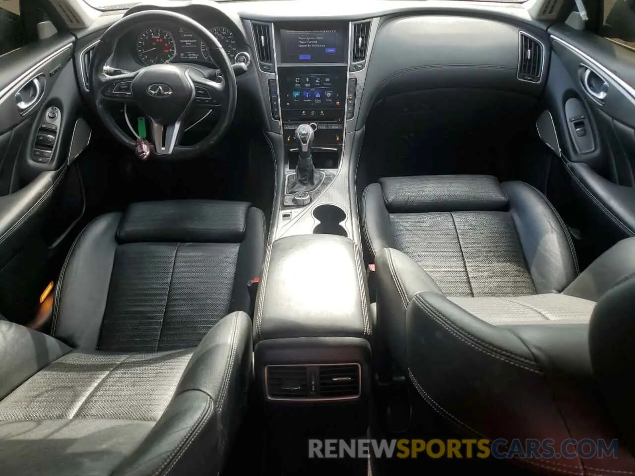 8 Photograph of a damaged car JN1EV7AR4KM555013 INFINITI Q50 2019