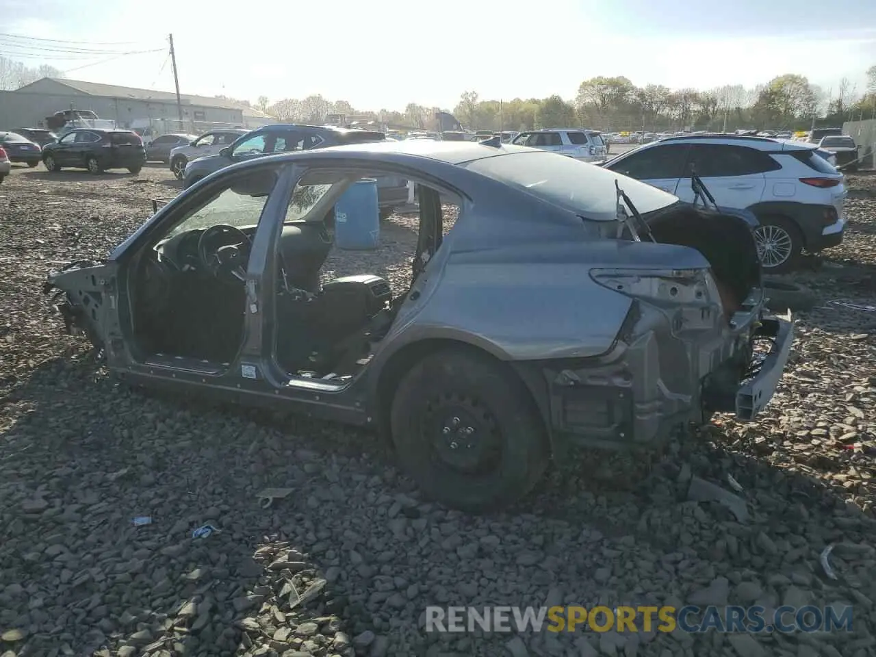 2 Photograph of a damaged car JN1EV7AR4KM556386 INFINITI Q50 2019