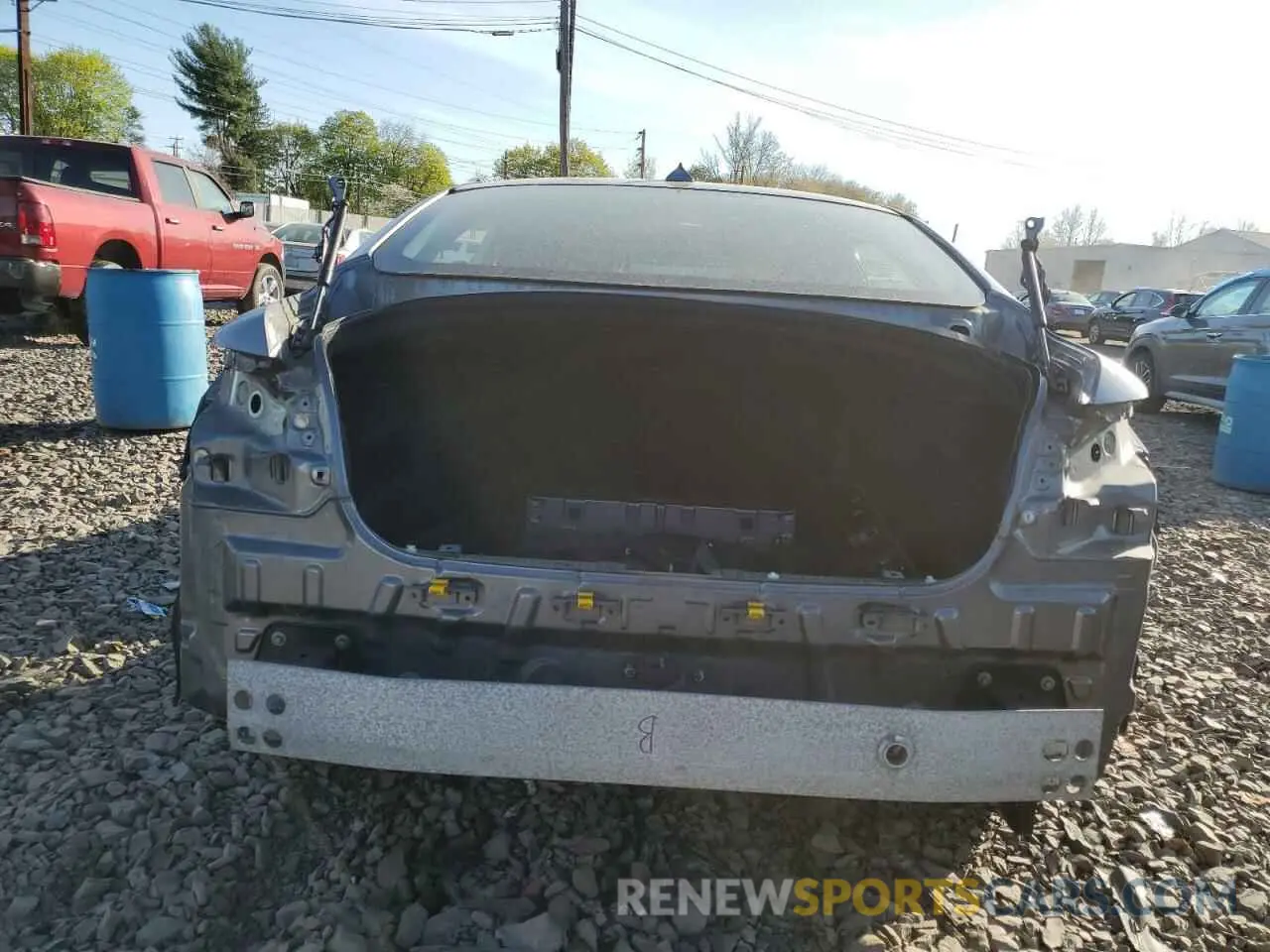 6 Photograph of a damaged car JN1EV7AR4KM556386 INFINITI Q50 2019