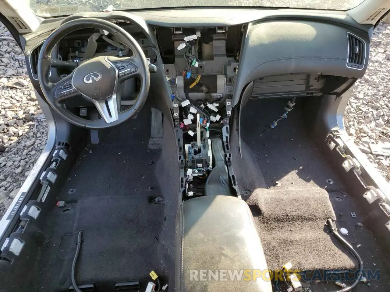8 Photograph of a damaged car JN1EV7AR4KM556386 INFINITI Q50 2019