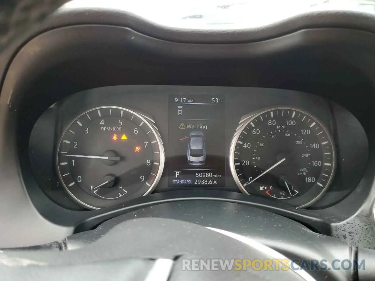 9 Photograph of a damaged car JN1EV7AR4KM556873 INFINITI Q50 2019
