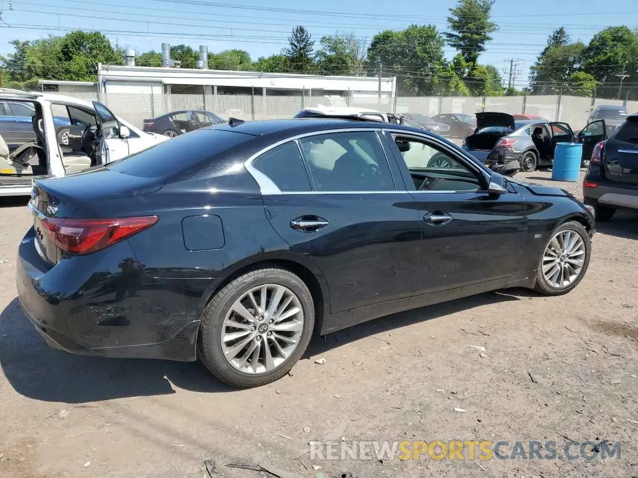 3 Photograph of a damaged car JN1EV7AR4KM558879 INFINITI Q50 2019