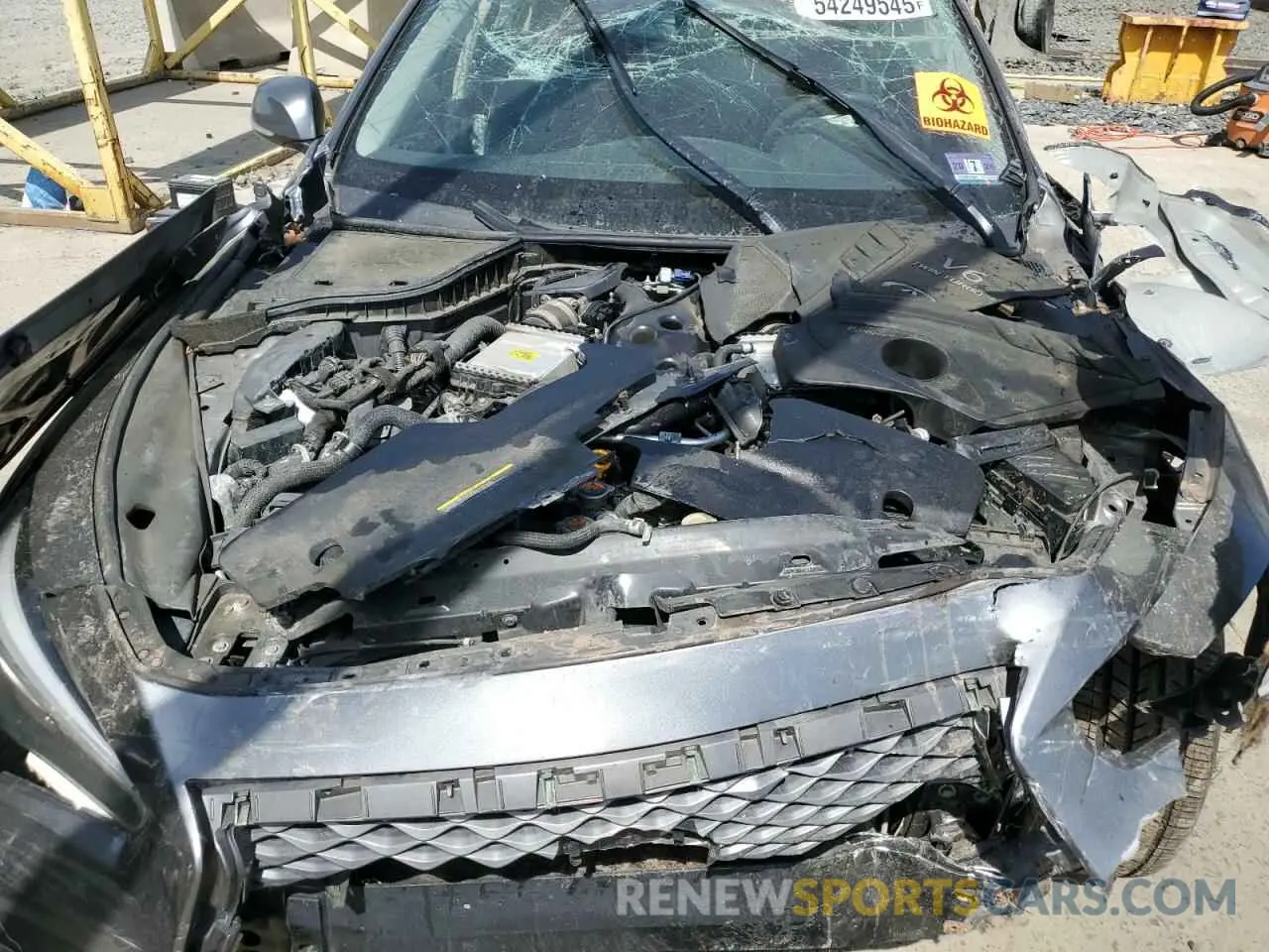 11 Photograph of a damaged car JN1EV7AR4KM558896 INFINITI Q50 2019