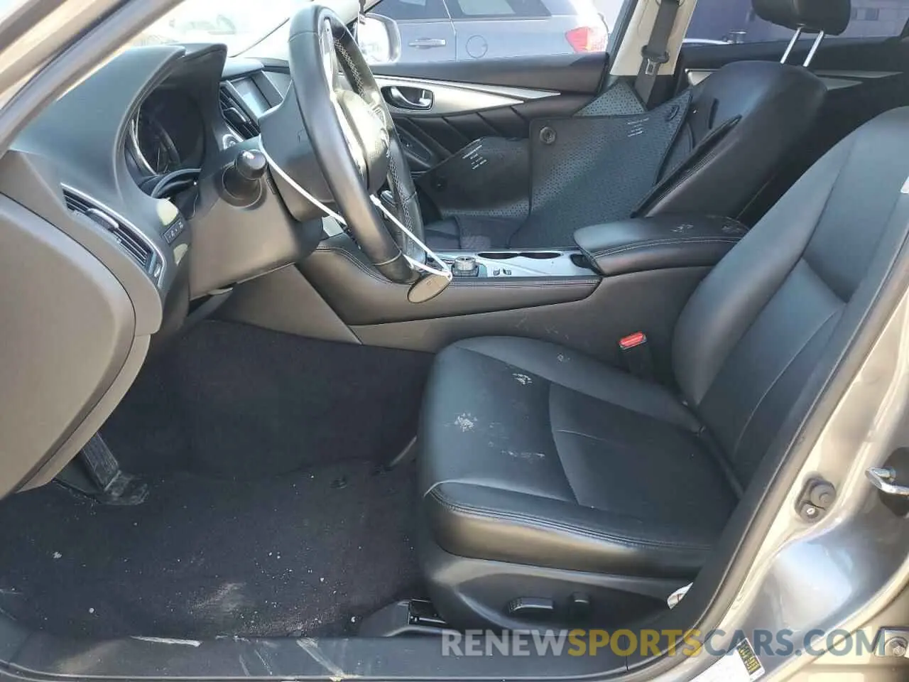 7 Photograph of a damaged car JN1EV7AR4KM591722 INFINITI Q50 2019