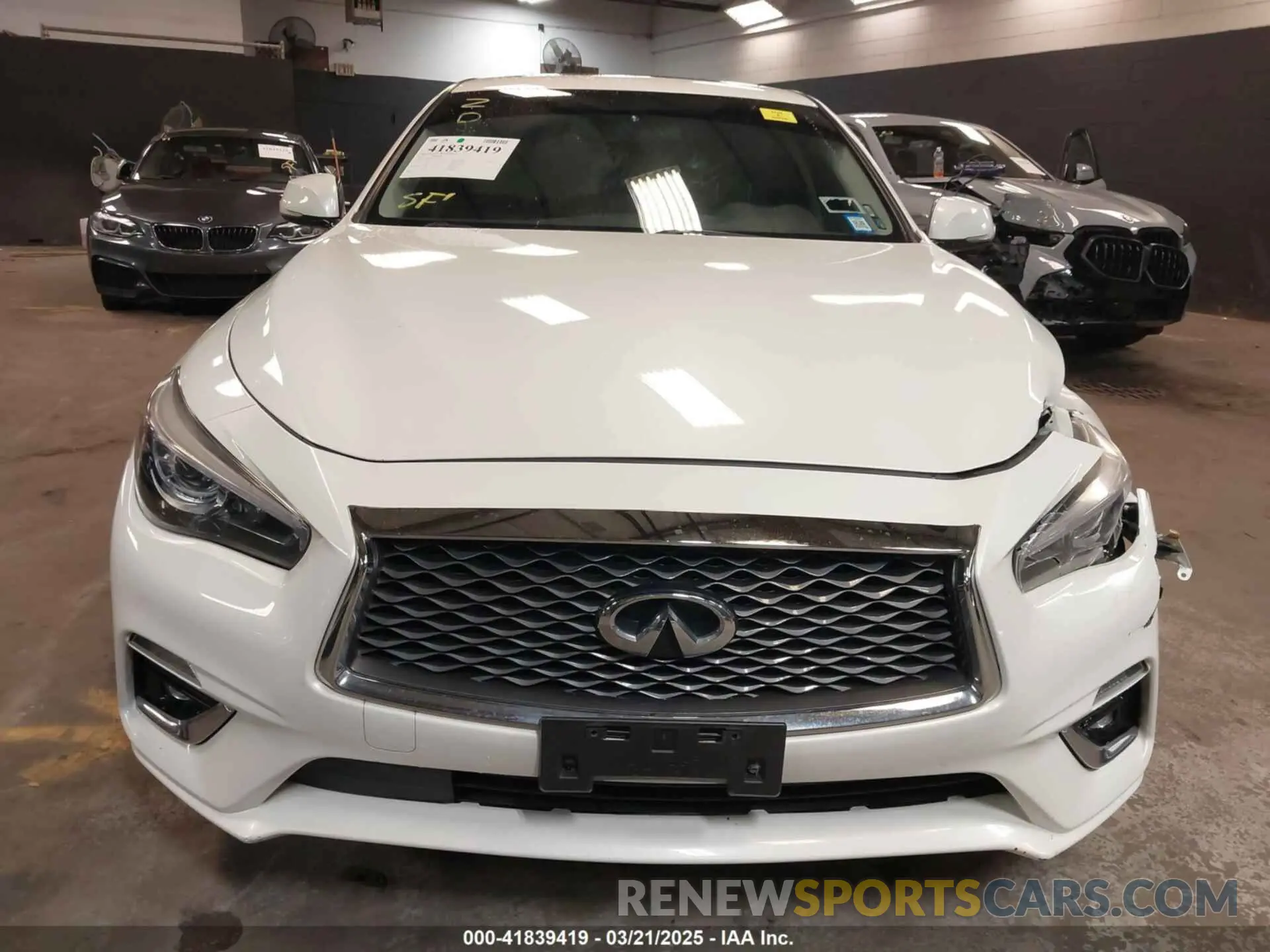 12 Photograph of a damaged car JN1EV7AR5KM550273 INFINITI Q50 2019