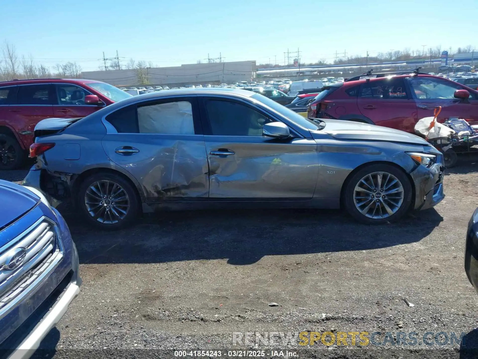 12 Photograph of a damaged car JN1EV7AR5KM552377 INFINITI Q50 2019