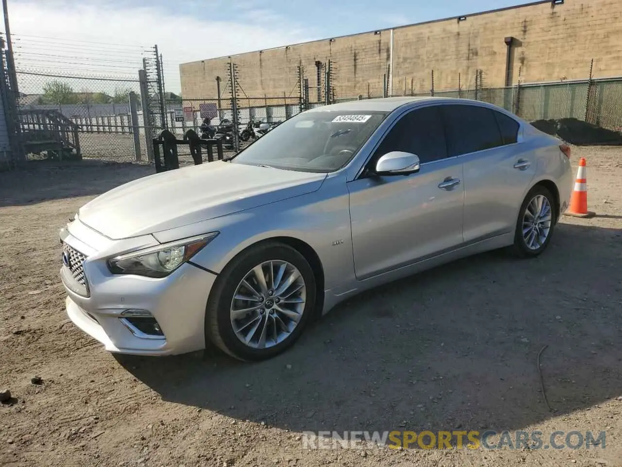 1 Photograph of a damaged car JN1EV7AR5KM556171 INFINITI Q50 2019