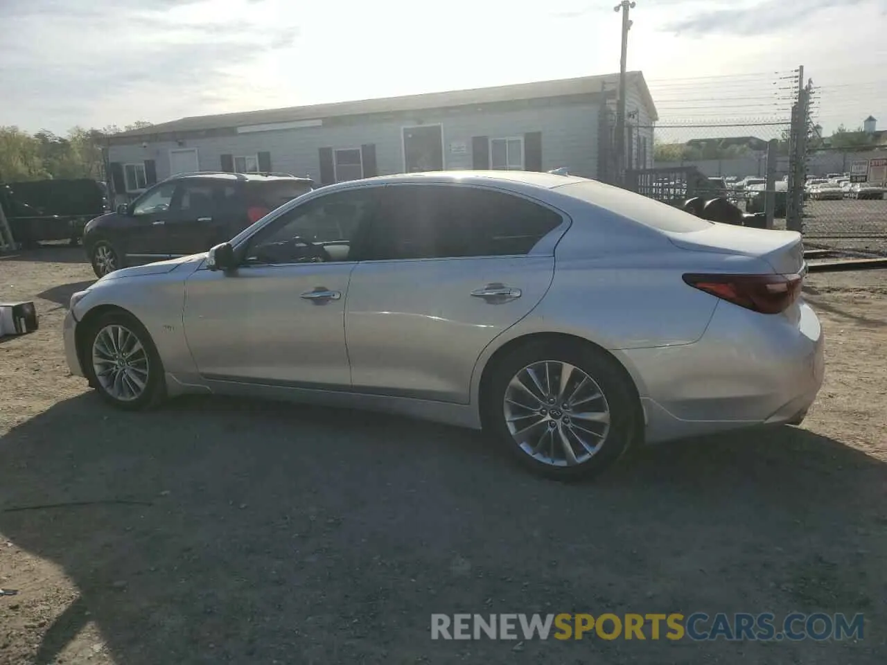 2 Photograph of a damaged car JN1EV7AR5KM556171 INFINITI Q50 2019