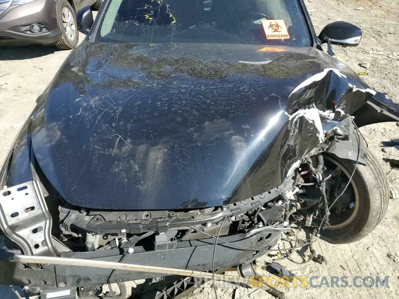 12 Photograph of a damaged car JN1EV7AR6KM553747 INFINITI Q50 2019