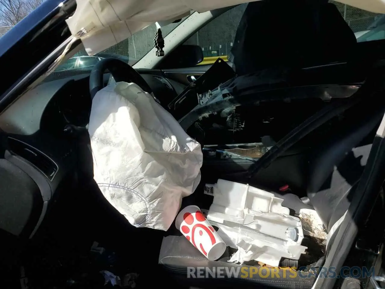 7 Photograph of a damaged car JN1EV7AR6KM553747 INFINITI Q50 2019