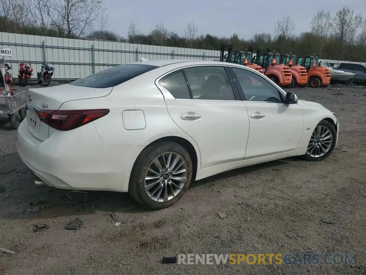 3 Photograph of a damaged car JN1EV7AR6KM590457 INFINITI Q50 2019