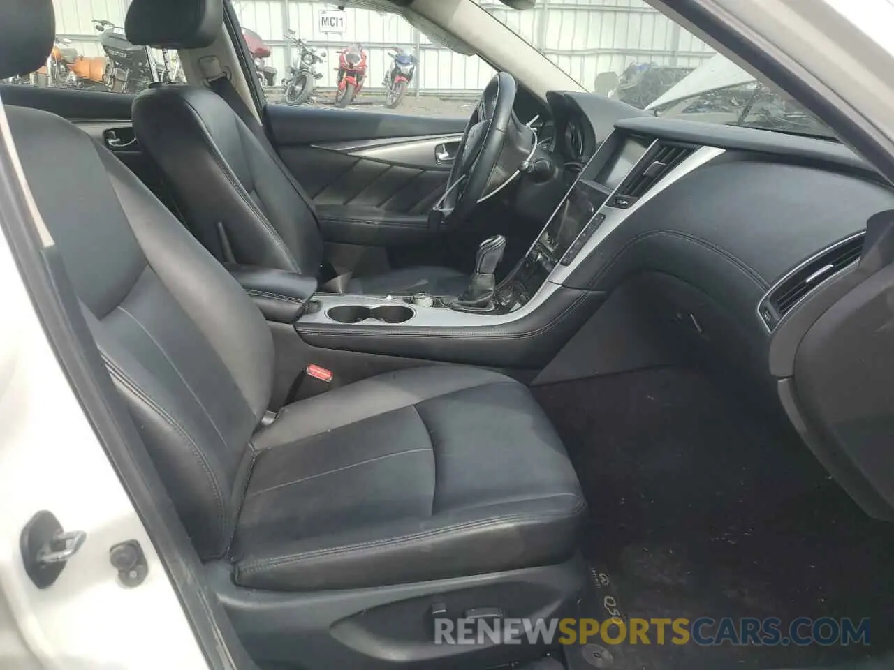 7 Photograph of a damaged car JN1EV7AR6KM590457 INFINITI Q50 2019