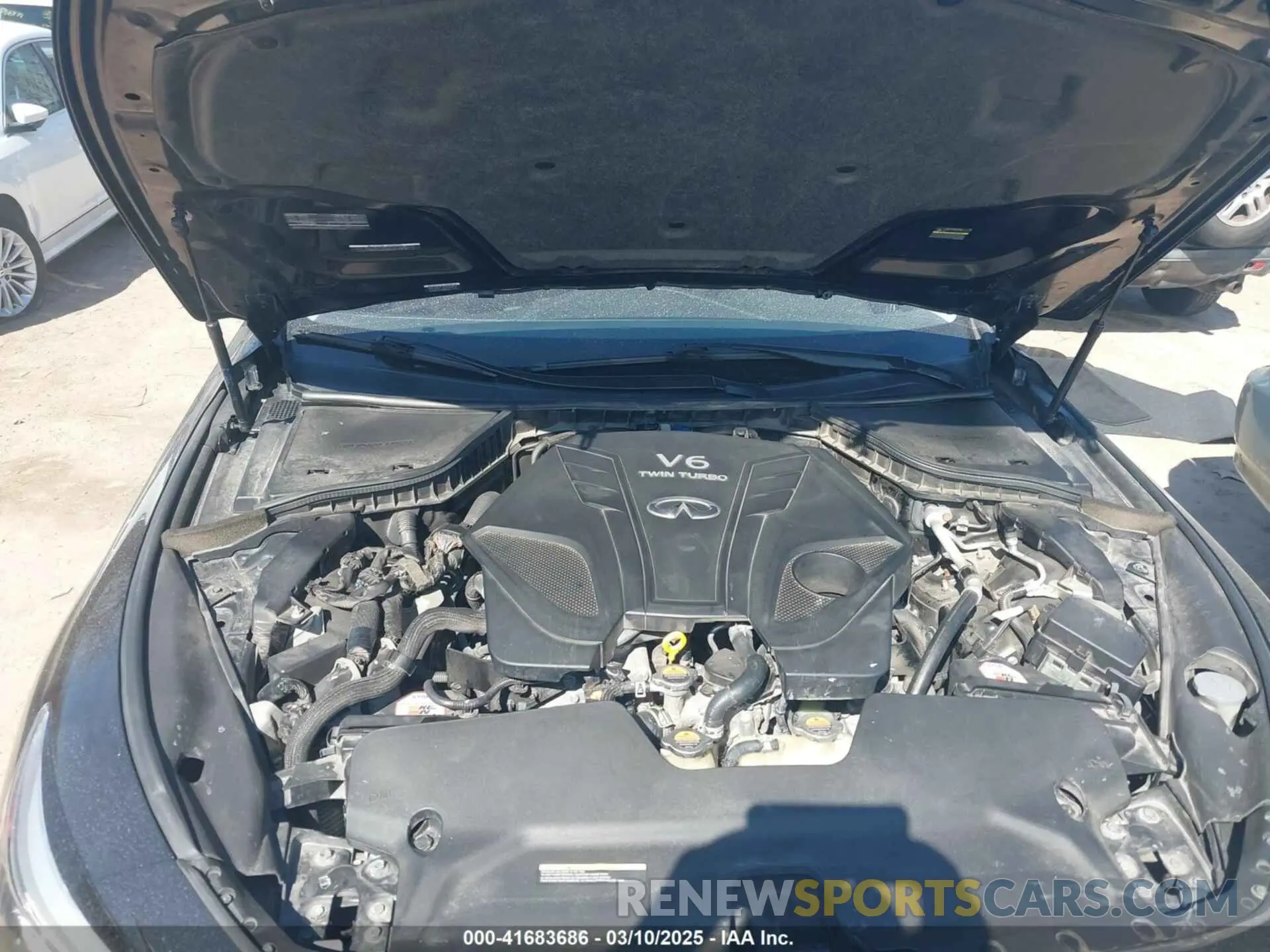 10 Photograph of a damaged car JN1EV7AR6KM591124 INFINITI Q50 2019