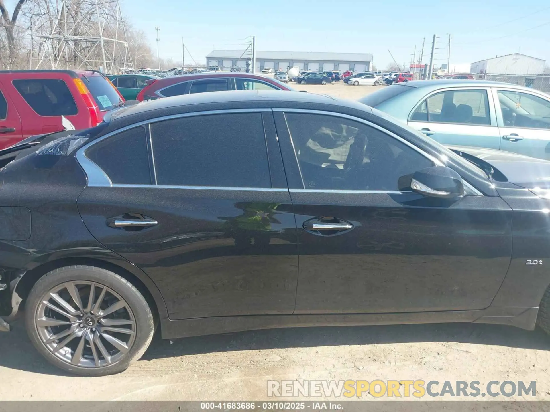 13 Photograph of a damaged car JN1EV7AR6KM591124 INFINITI Q50 2019