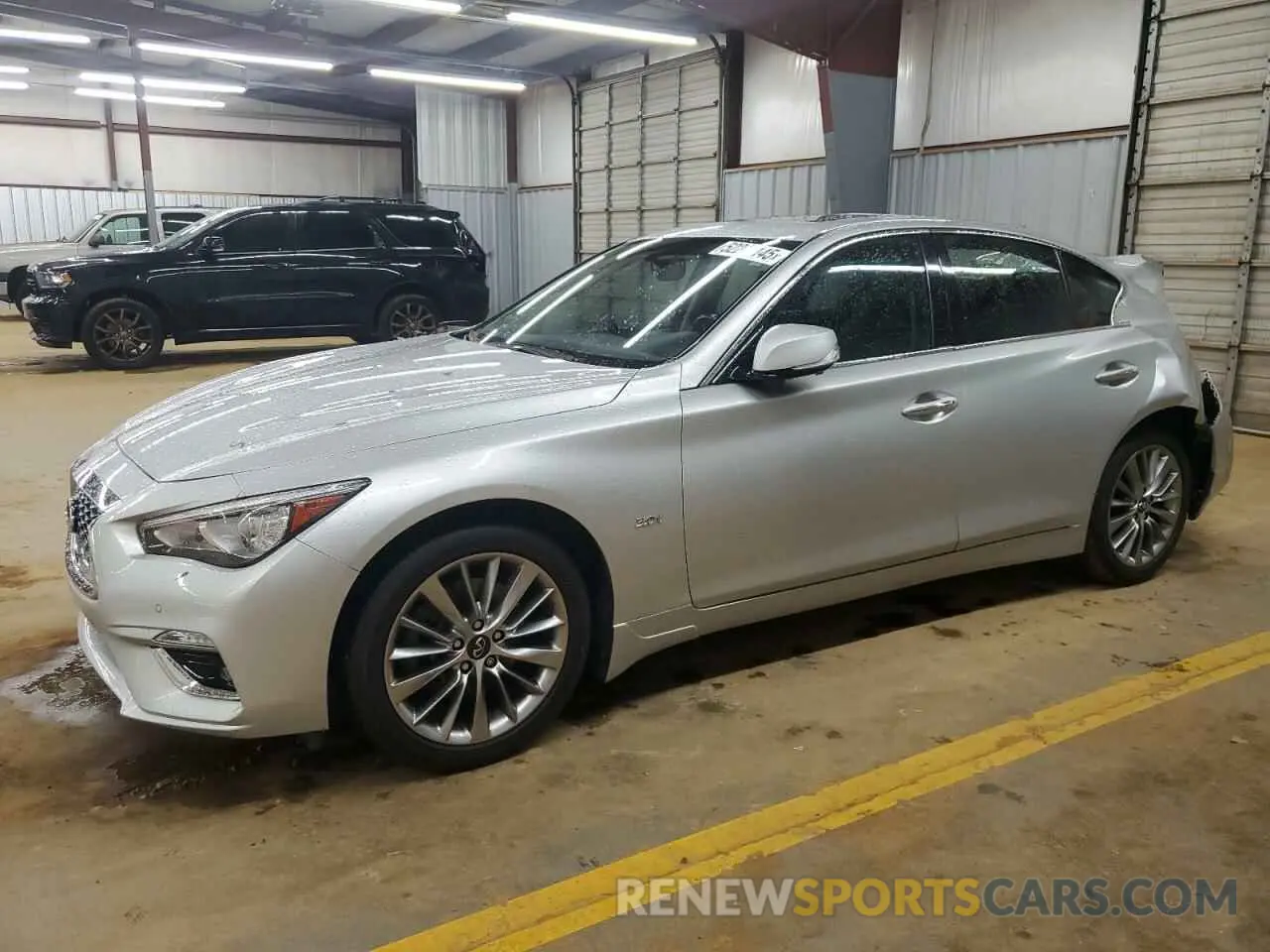 1 Photograph of a damaged car JN1EV7AR6KM592080 INFINITI Q50 2019