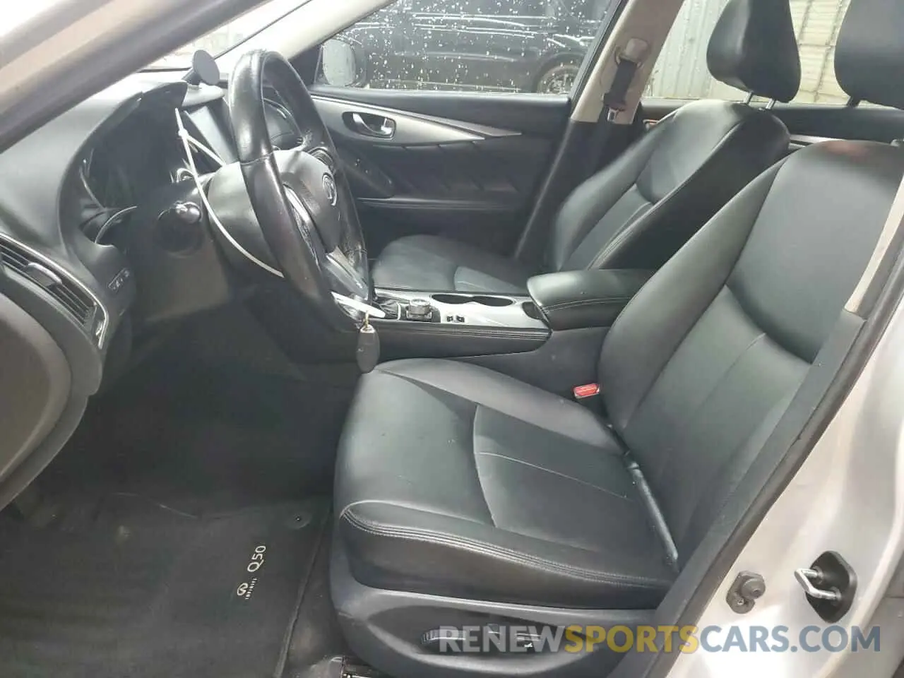 7 Photograph of a damaged car JN1EV7AR6KM592080 INFINITI Q50 2019