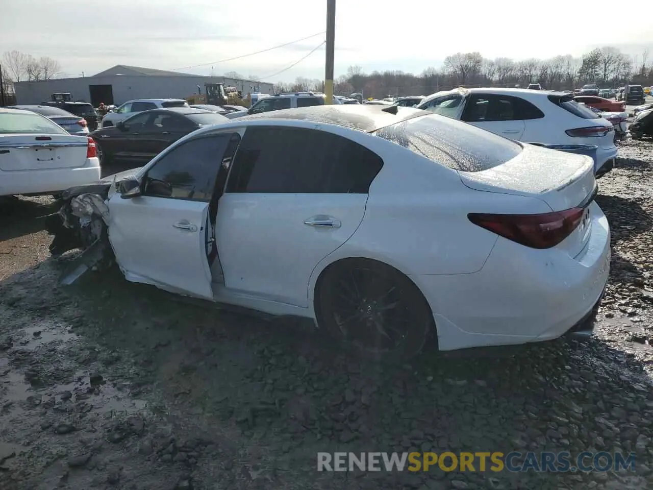 2 Photograph of a damaged car JN1EV7AR7KM550212 INFINITI Q50 2019