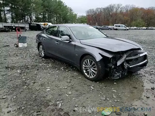 10 Photograph of a damaged car JN1EV7AR7KM550436 INFINITI Q50 2019