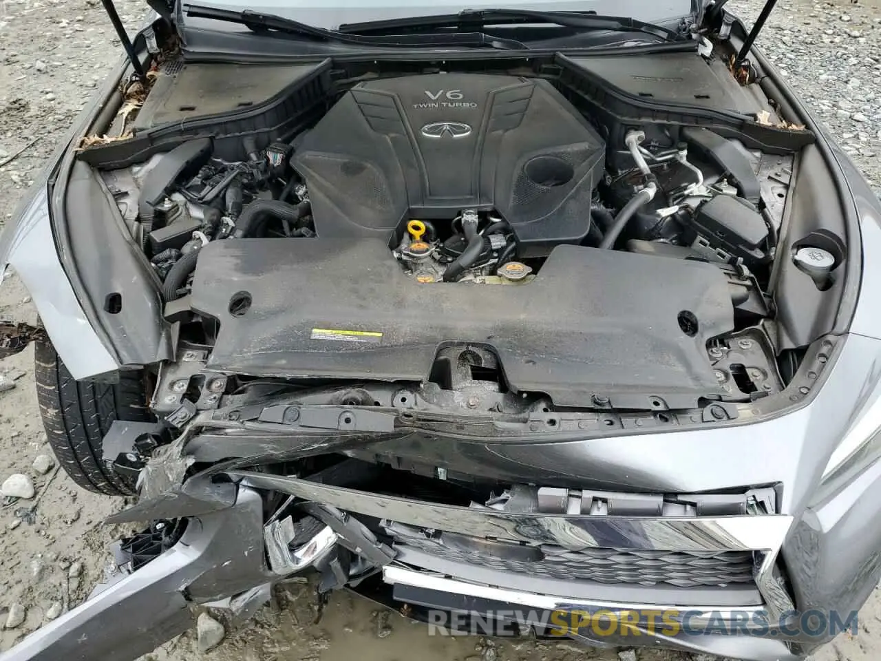 13 Photograph of a damaged car JN1EV7AR7KM550436 INFINITI Q50 2019