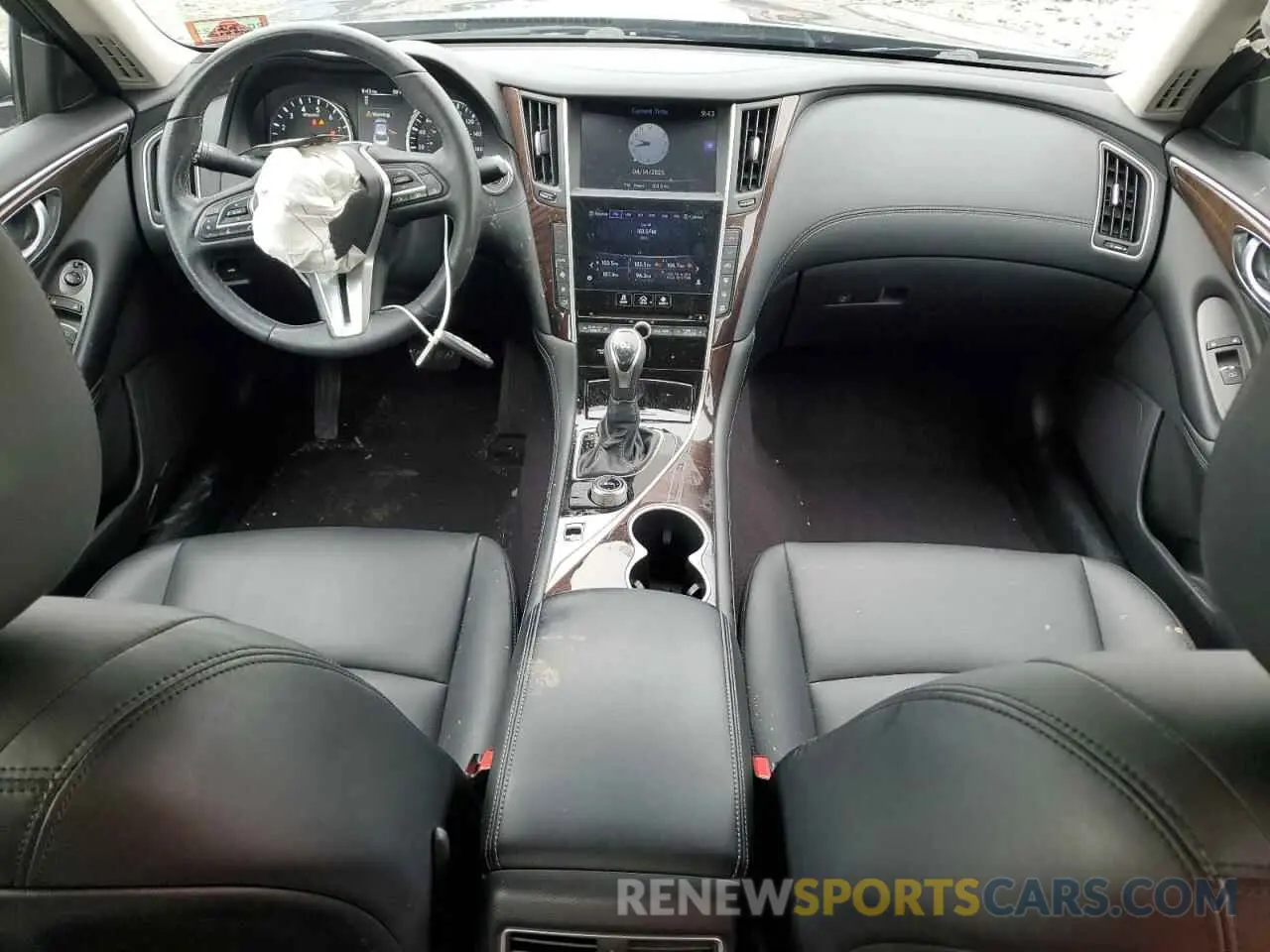 8 Photograph of a damaged car JN1EV7AR7KM550436 INFINITI Q50 2019