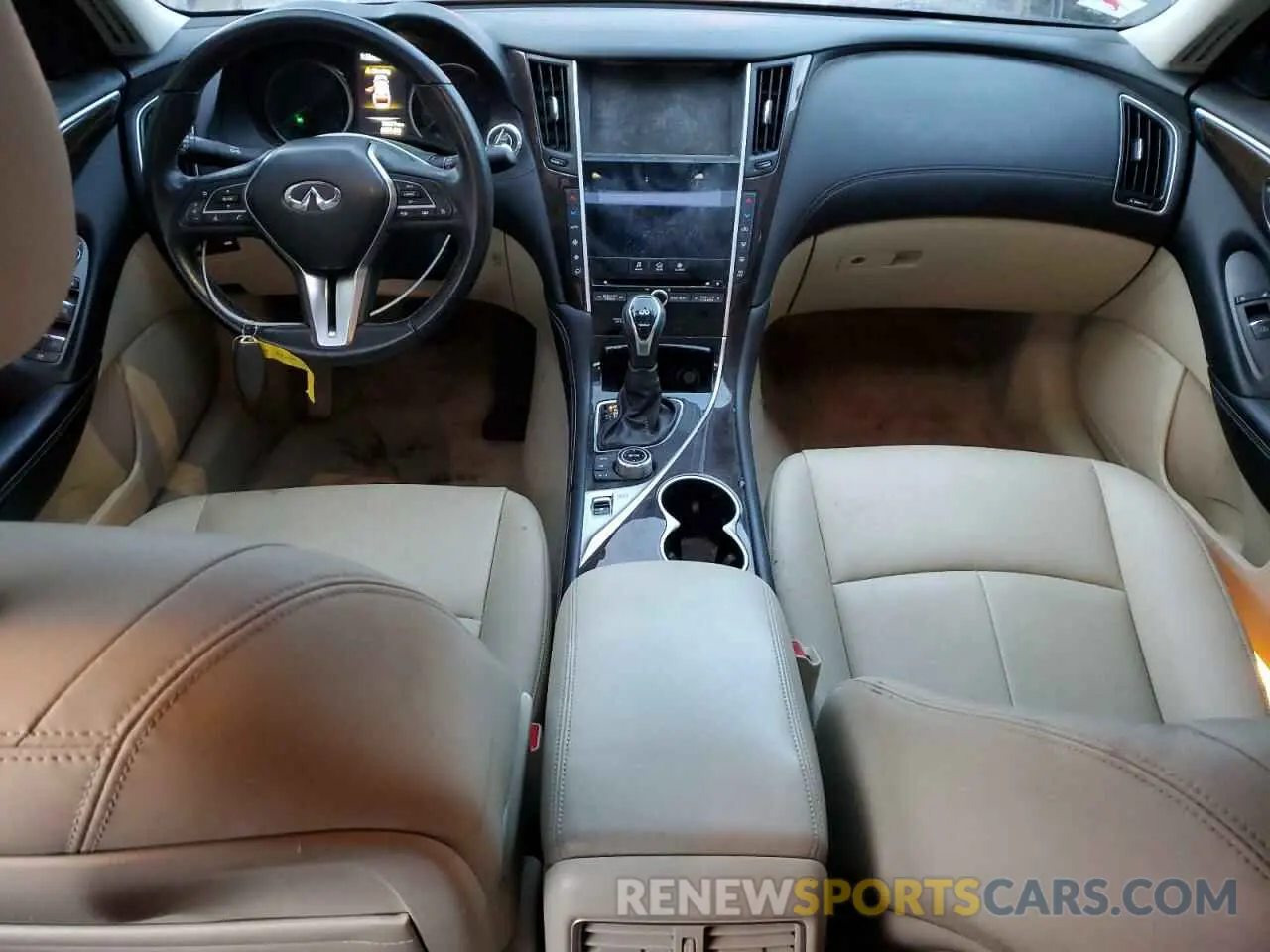 8 Photograph of a damaged car JN1EV7AR7KM551294 INFINITI Q50 2019