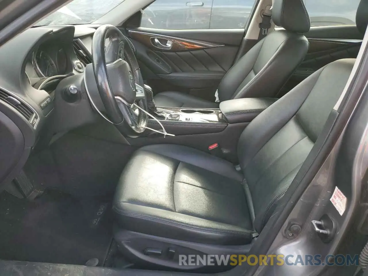 7 Photograph of a damaged car JN1EV7AR7KM557533 INFINITI Q50 2019