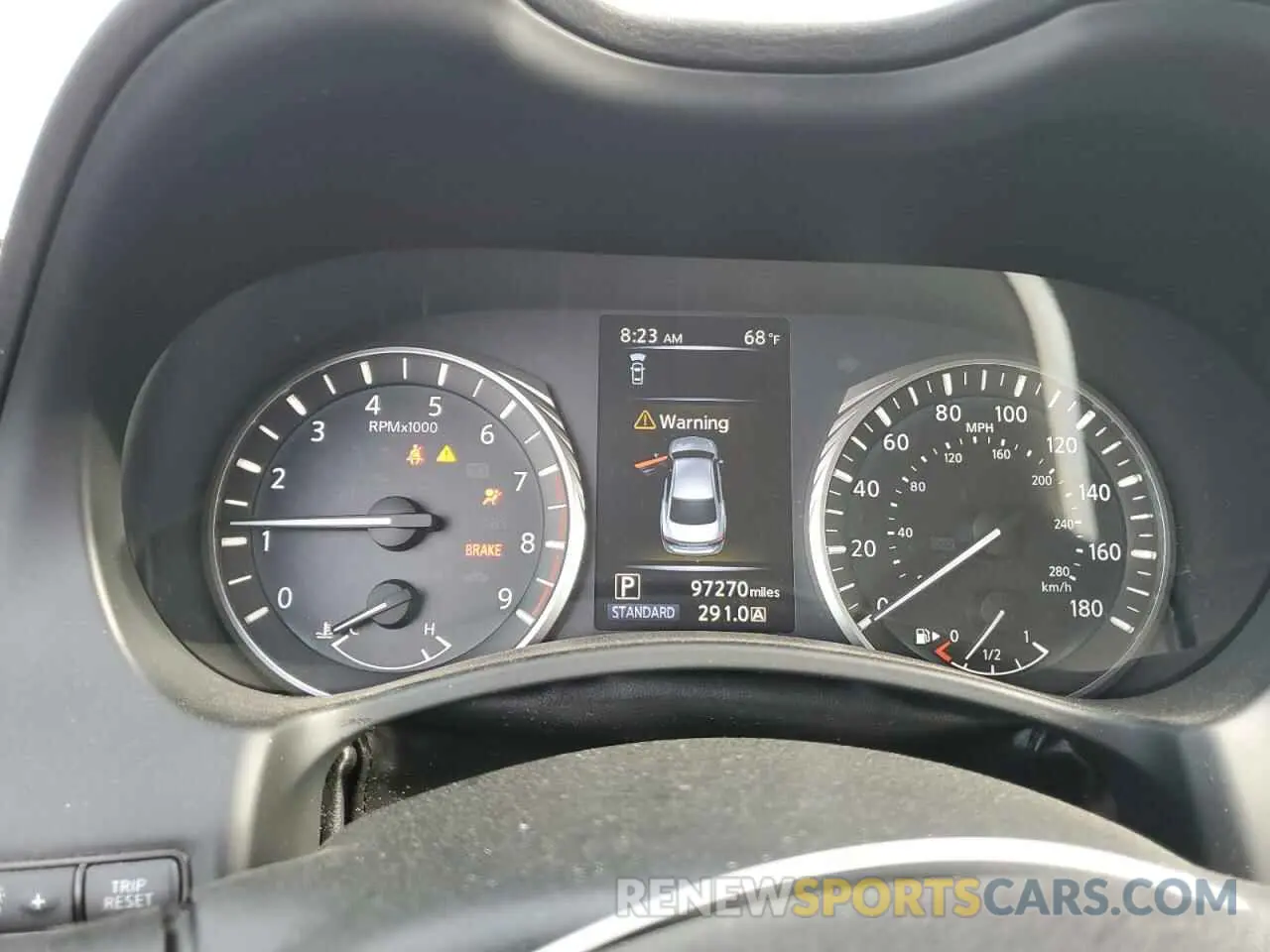 9 Photograph of a damaged car JN1EV7AR7KM557533 INFINITI Q50 2019
