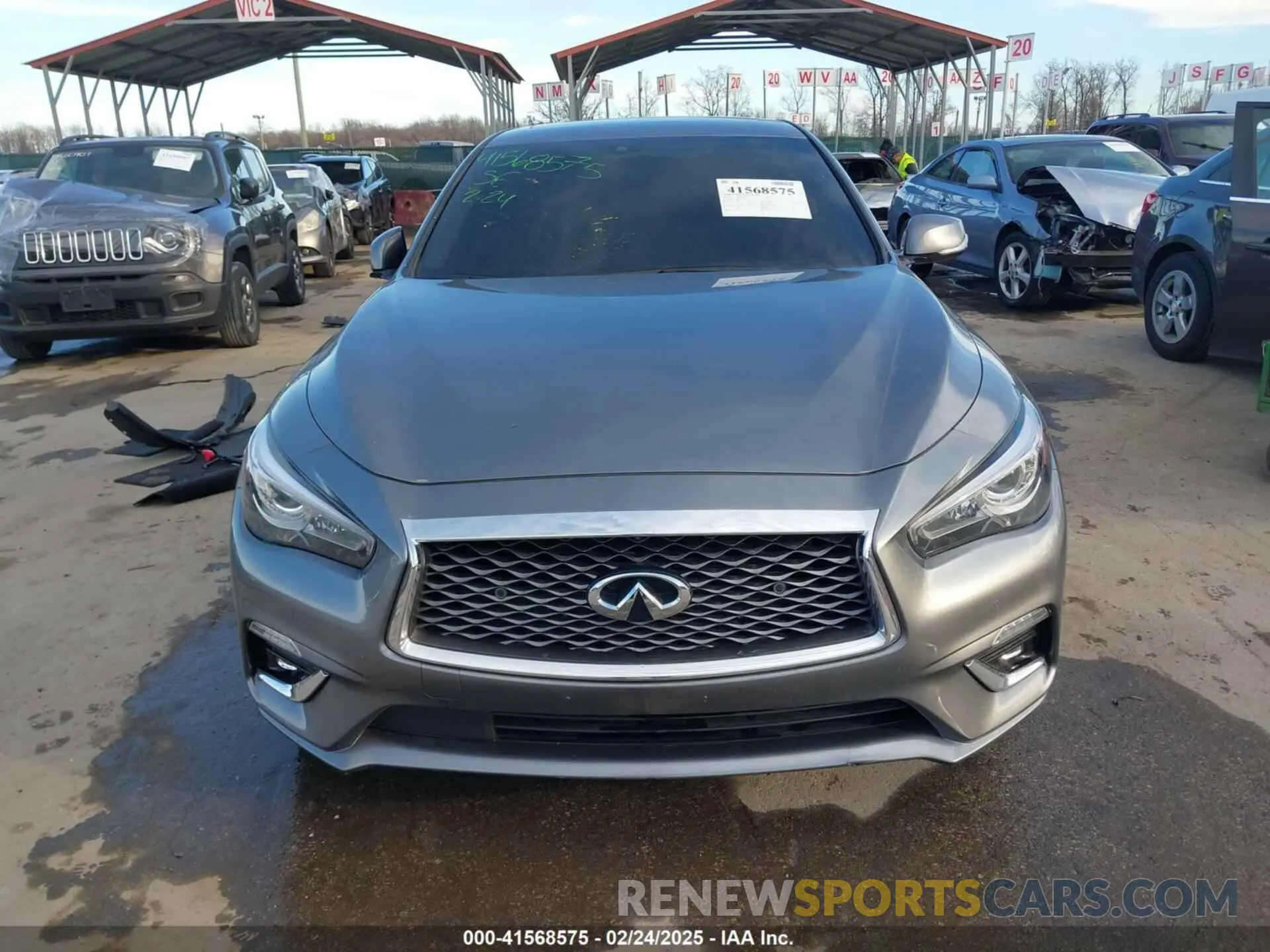 11 Photograph of a damaged car JN1EV7AR7KM559508 INFINITI Q50 2019