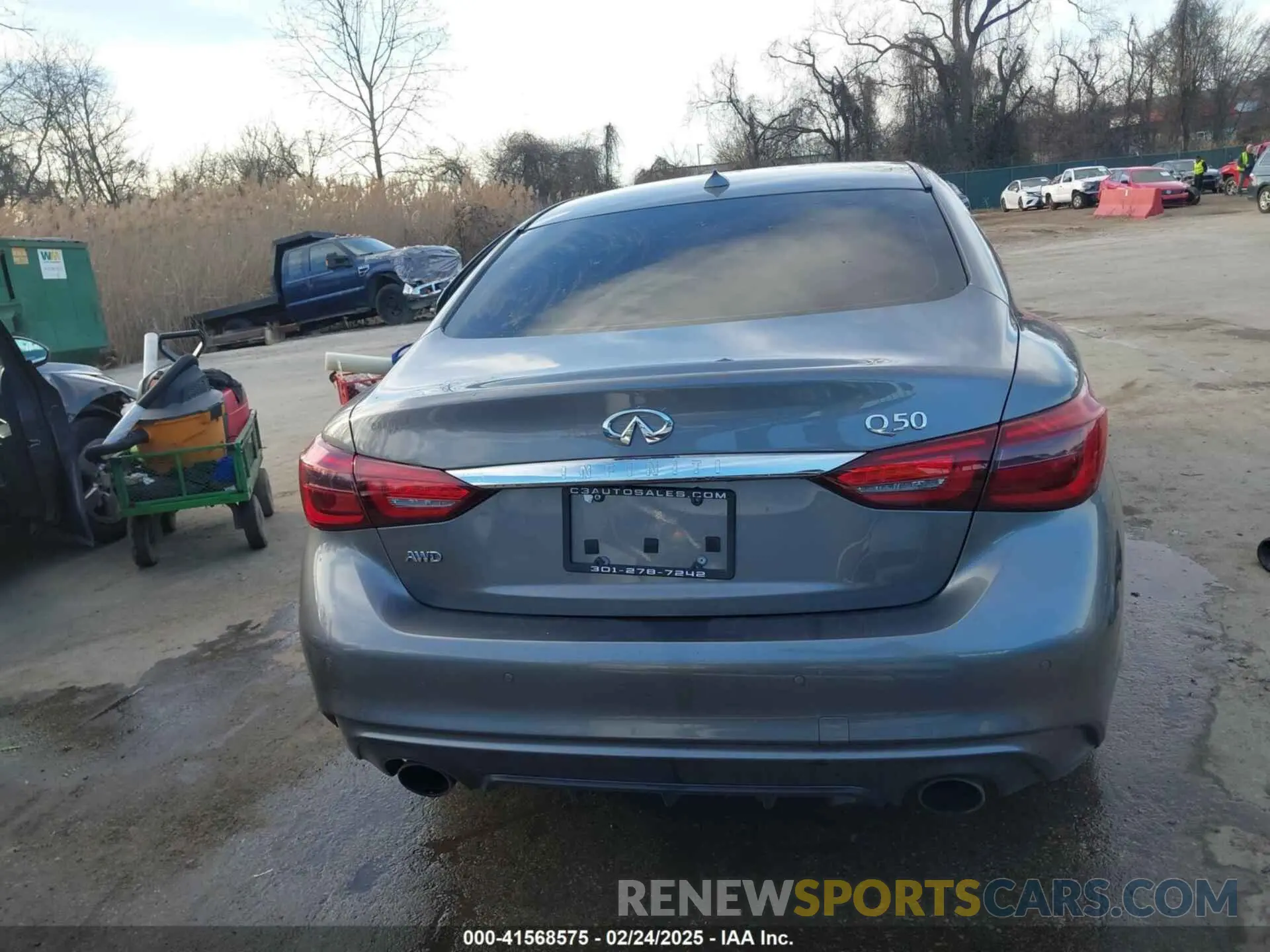 15 Photograph of a damaged car JN1EV7AR7KM559508 INFINITI Q50 2019