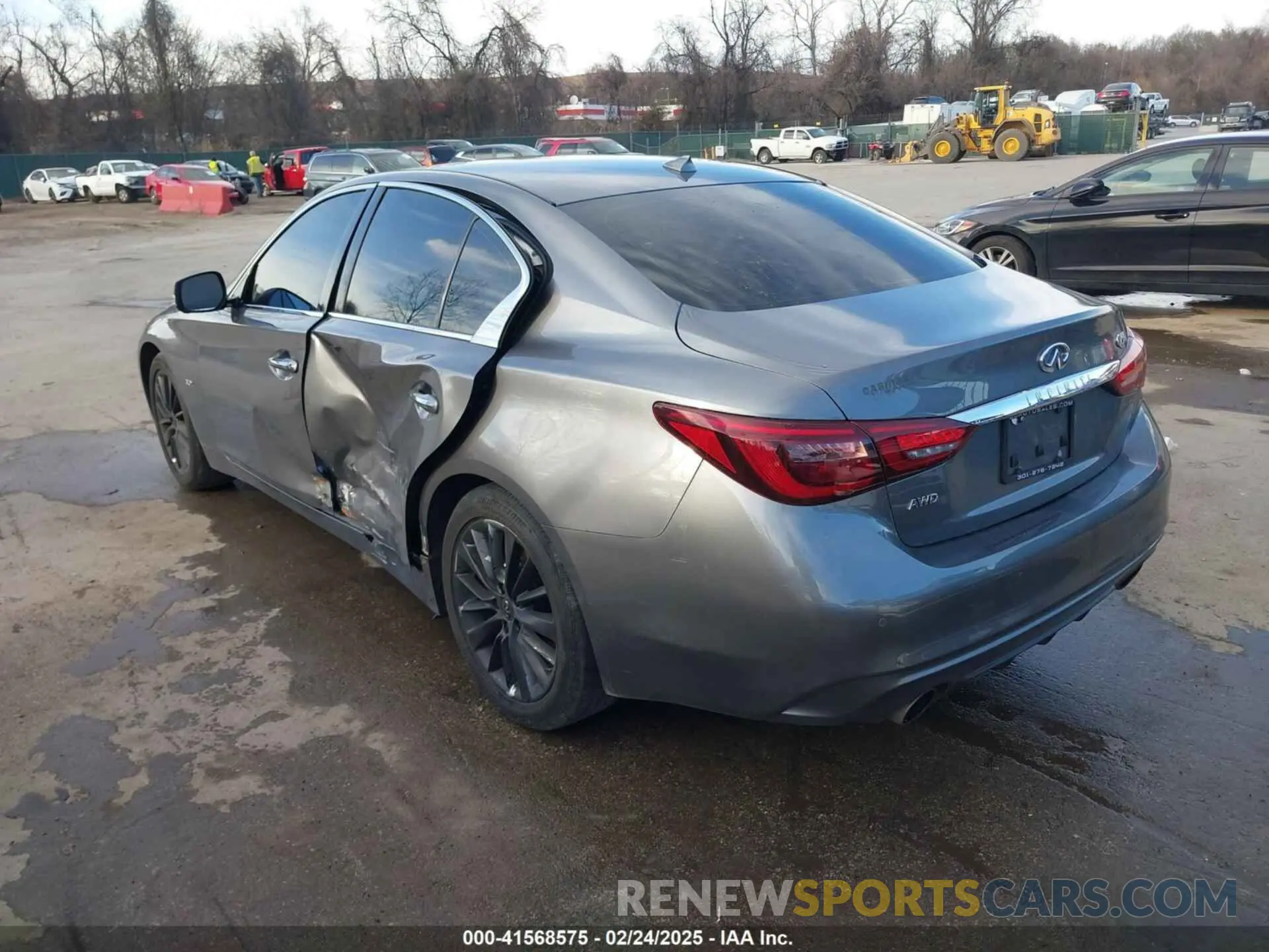 3 Photograph of a damaged car JN1EV7AR7KM559508 INFINITI Q50 2019