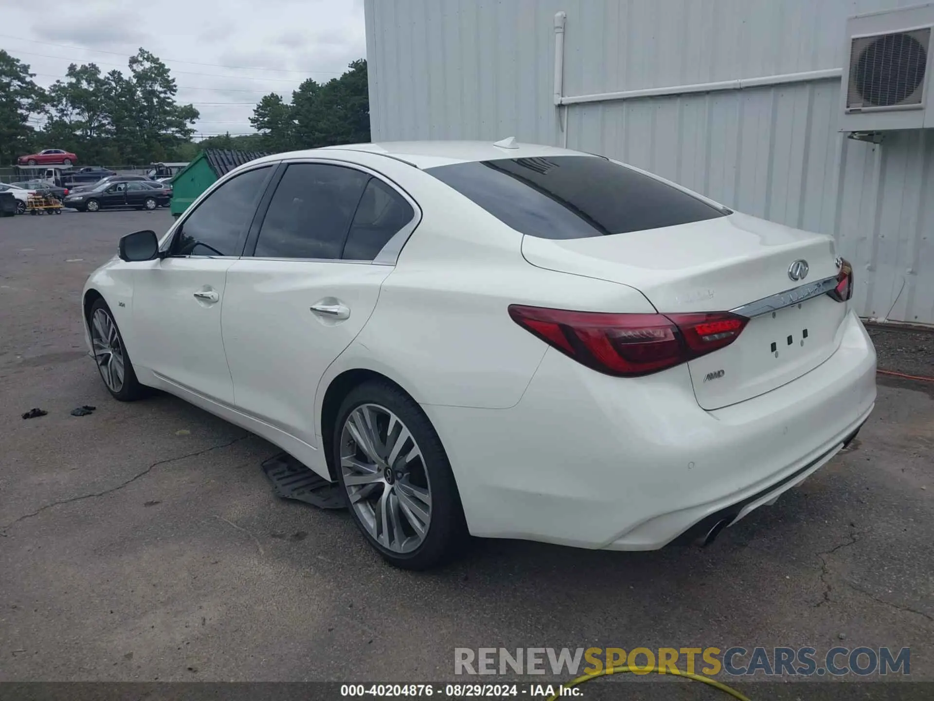 3 Photograph of a damaged car JN1EV7AR7KM590502 INFINITI Q50 2019