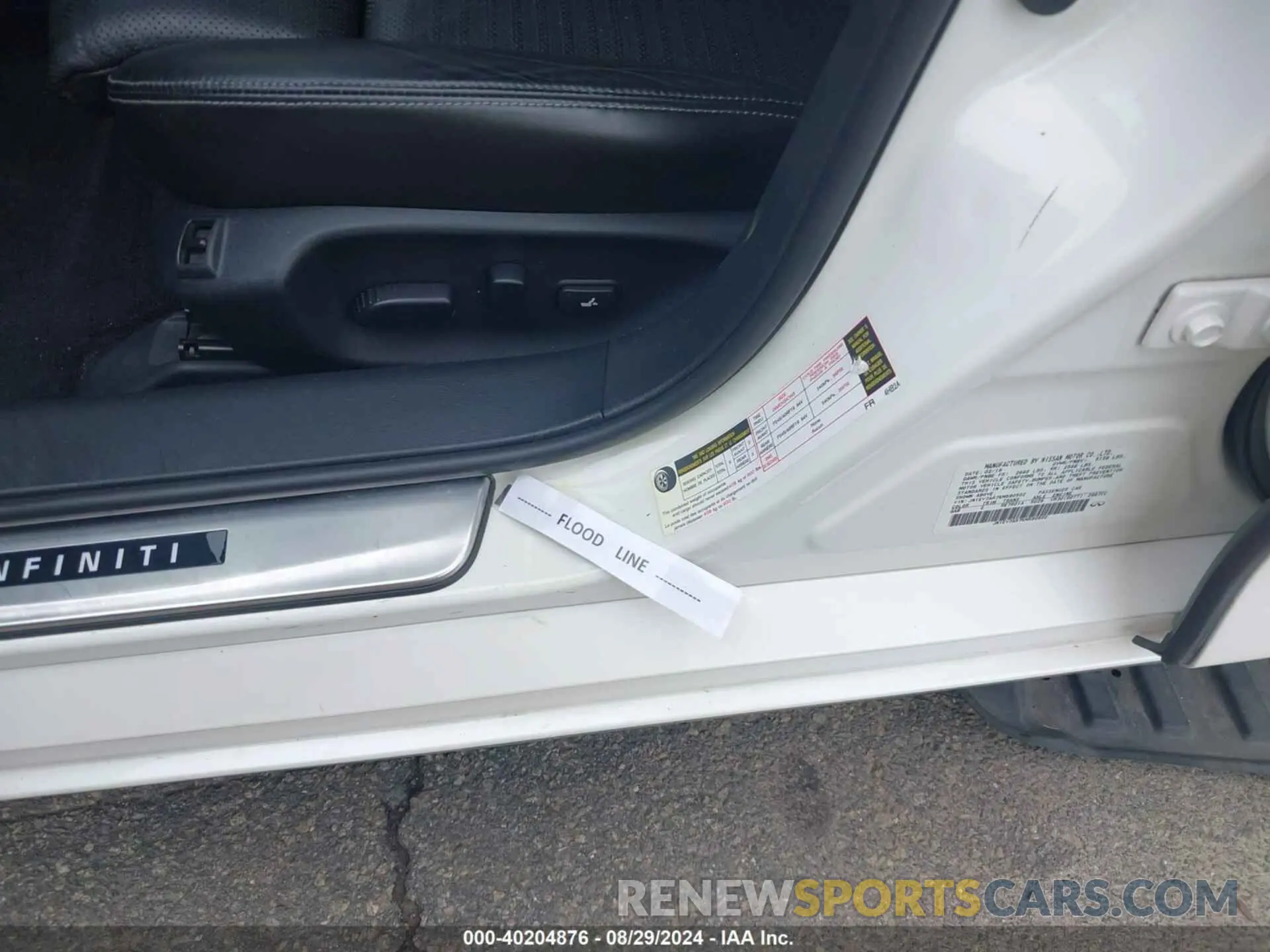 6 Photograph of a damaged car JN1EV7AR7KM590502 INFINITI Q50 2019