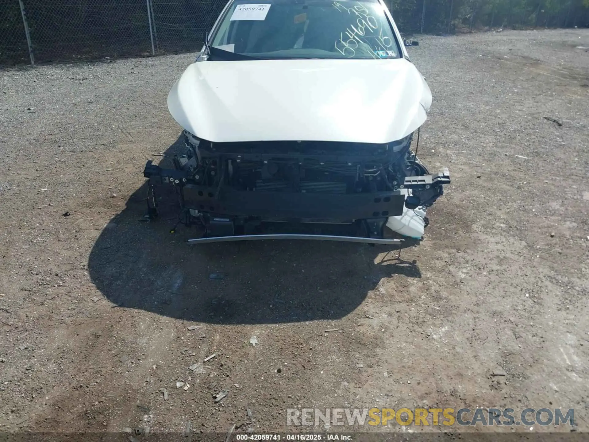 6 Photograph of a damaged car JN1EV7AR8KM554690 INFINITI Q50 2019