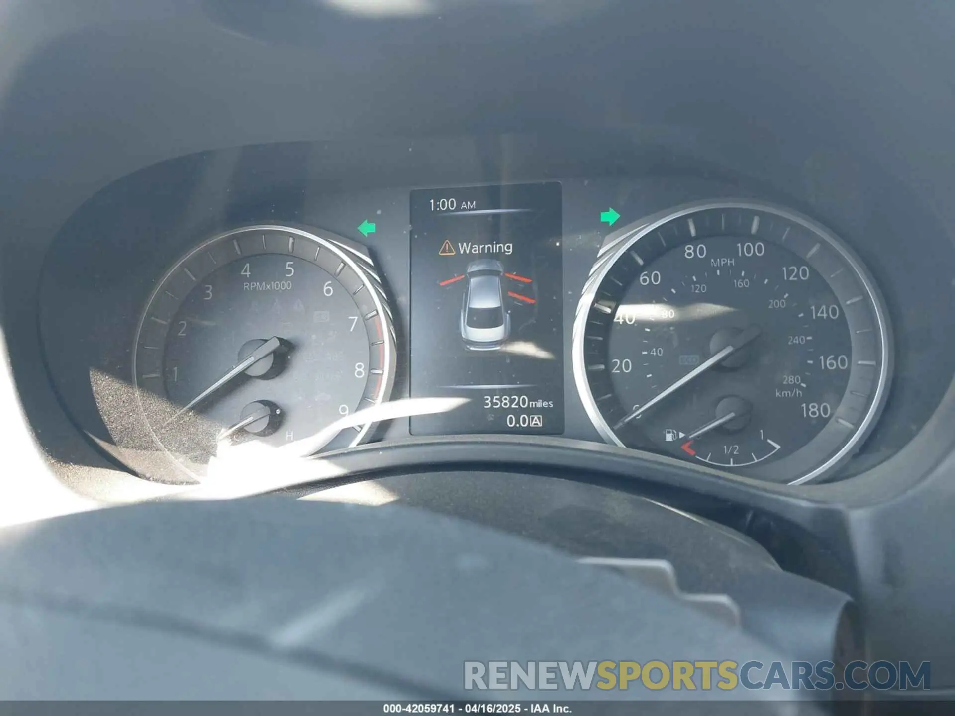 7 Photograph of a damaged car JN1EV7AR8KM554690 INFINITI Q50 2019