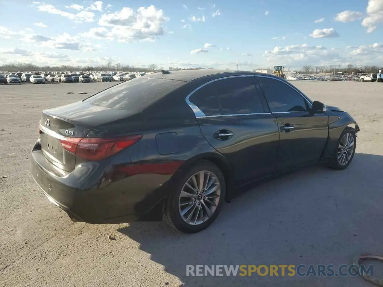3 Photograph of a damaged car JN1EV7AR8KM555774 INFINITI Q50 2019
