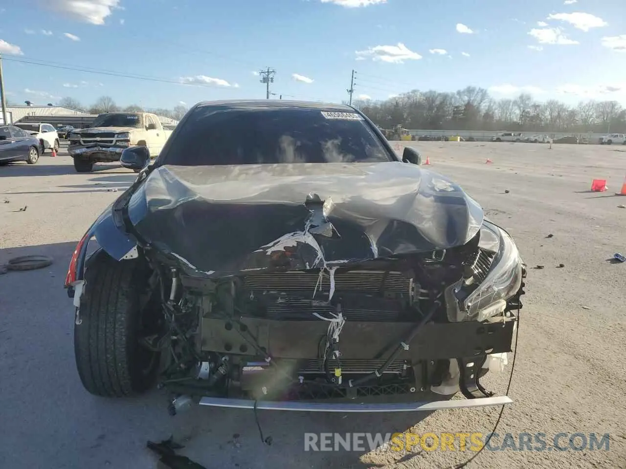 5 Photograph of a damaged car JN1EV7AR8KM555774 INFINITI Q50 2019