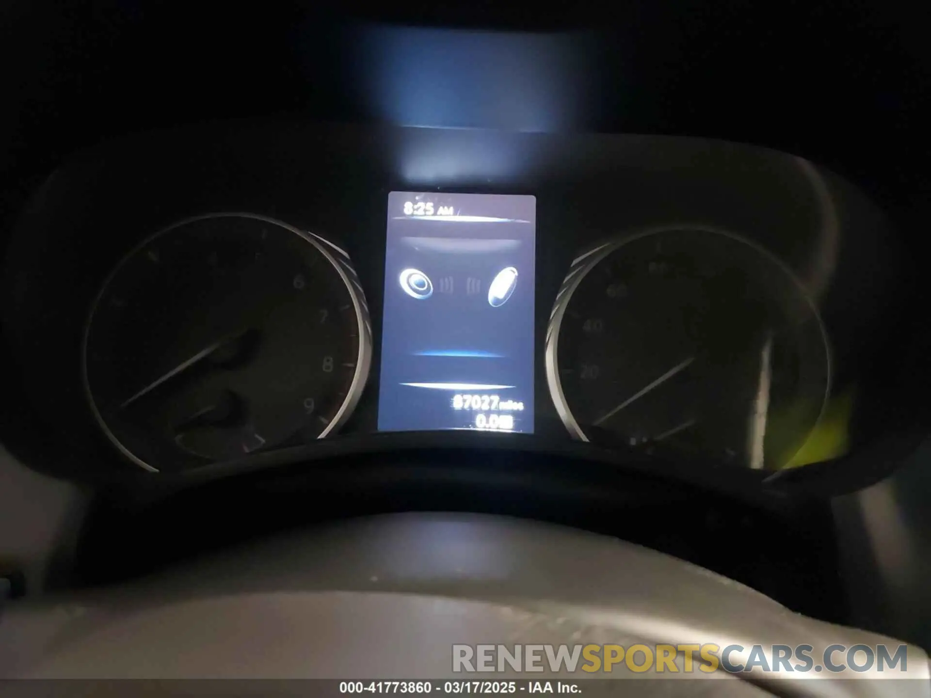 7 Photograph of a damaged car JN1EV7AR8KM591111 INFINITI Q50 2019
