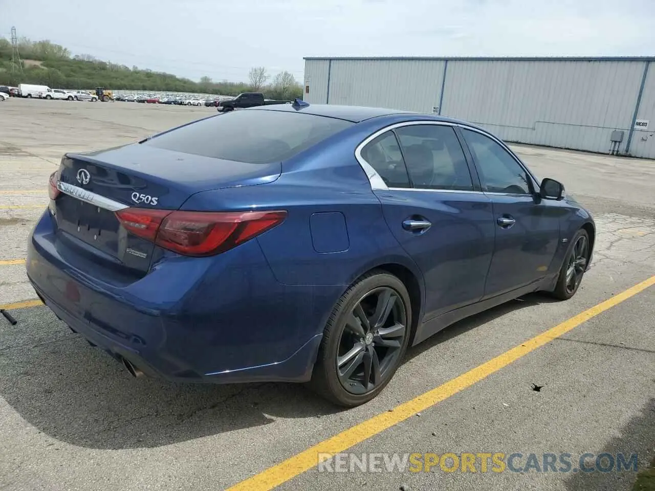 3 Photograph of a damaged car JN1EV7AR9KM591554 INFINITI Q50 2019