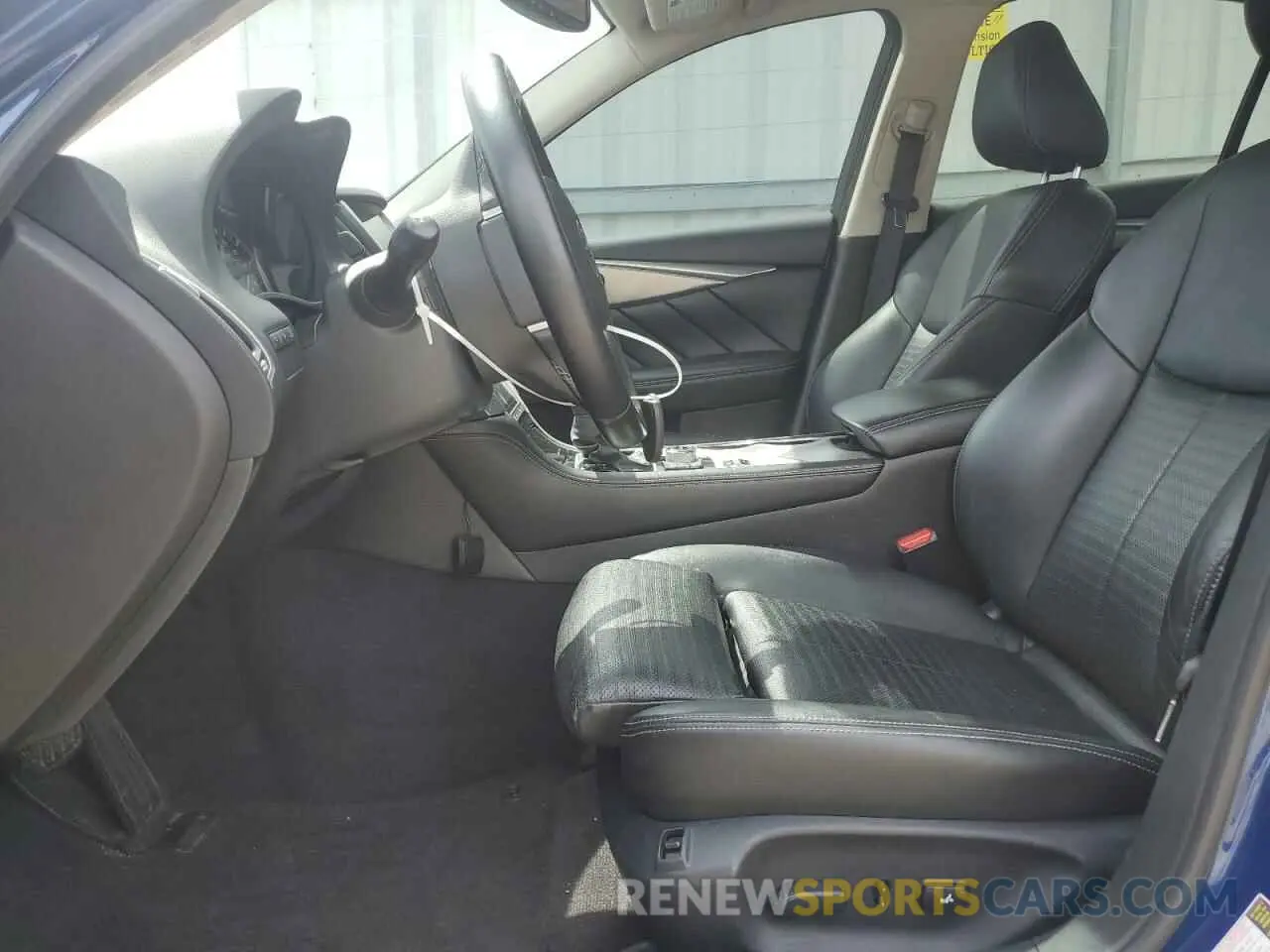 7 Photograph of a damaged car JN1EV7AR9KM591554 INFINITI Q50 2019