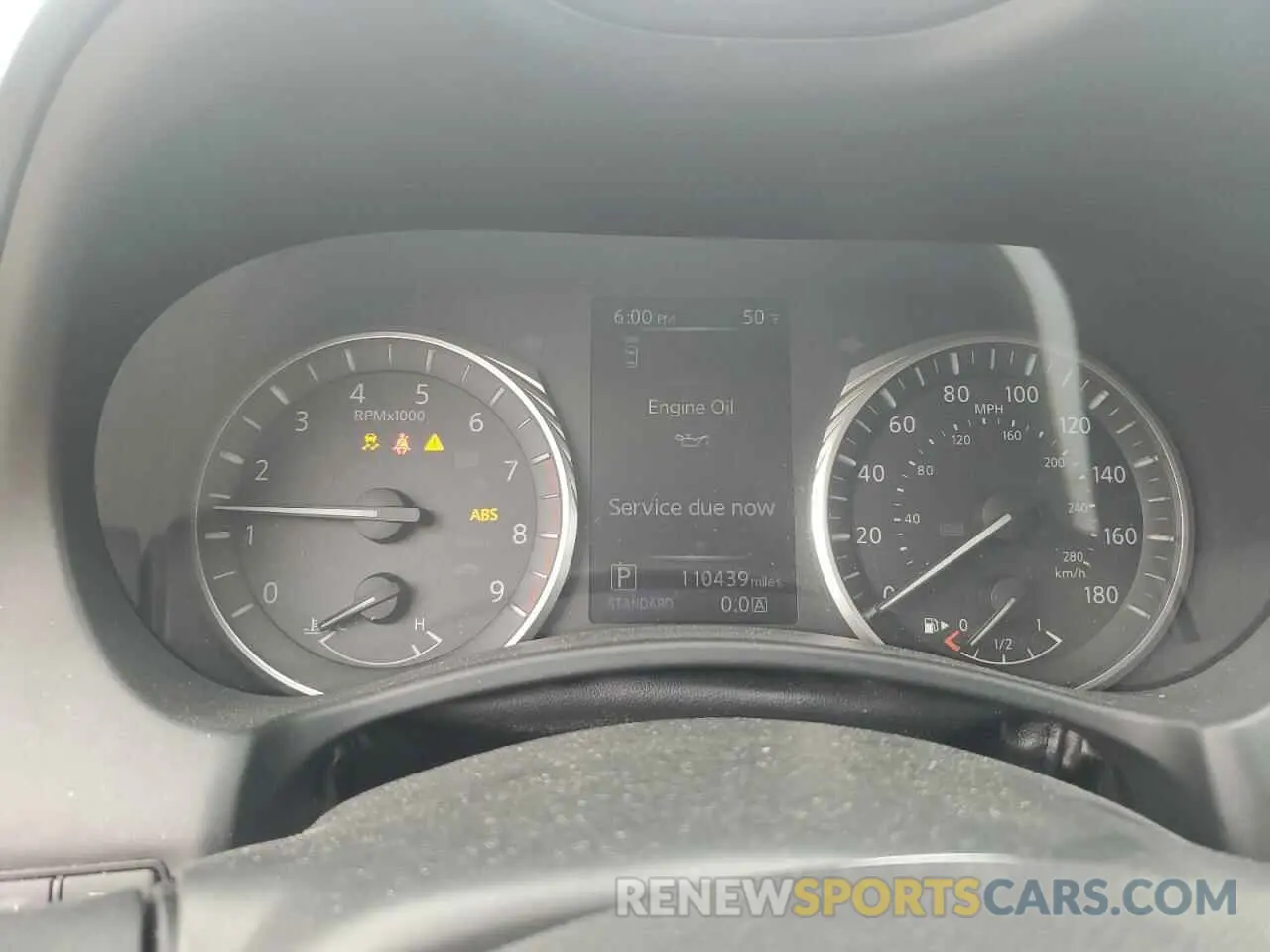 9 Photograph of a damaged car JN1EV7AR9KM591778 INFINITI Q50 2019